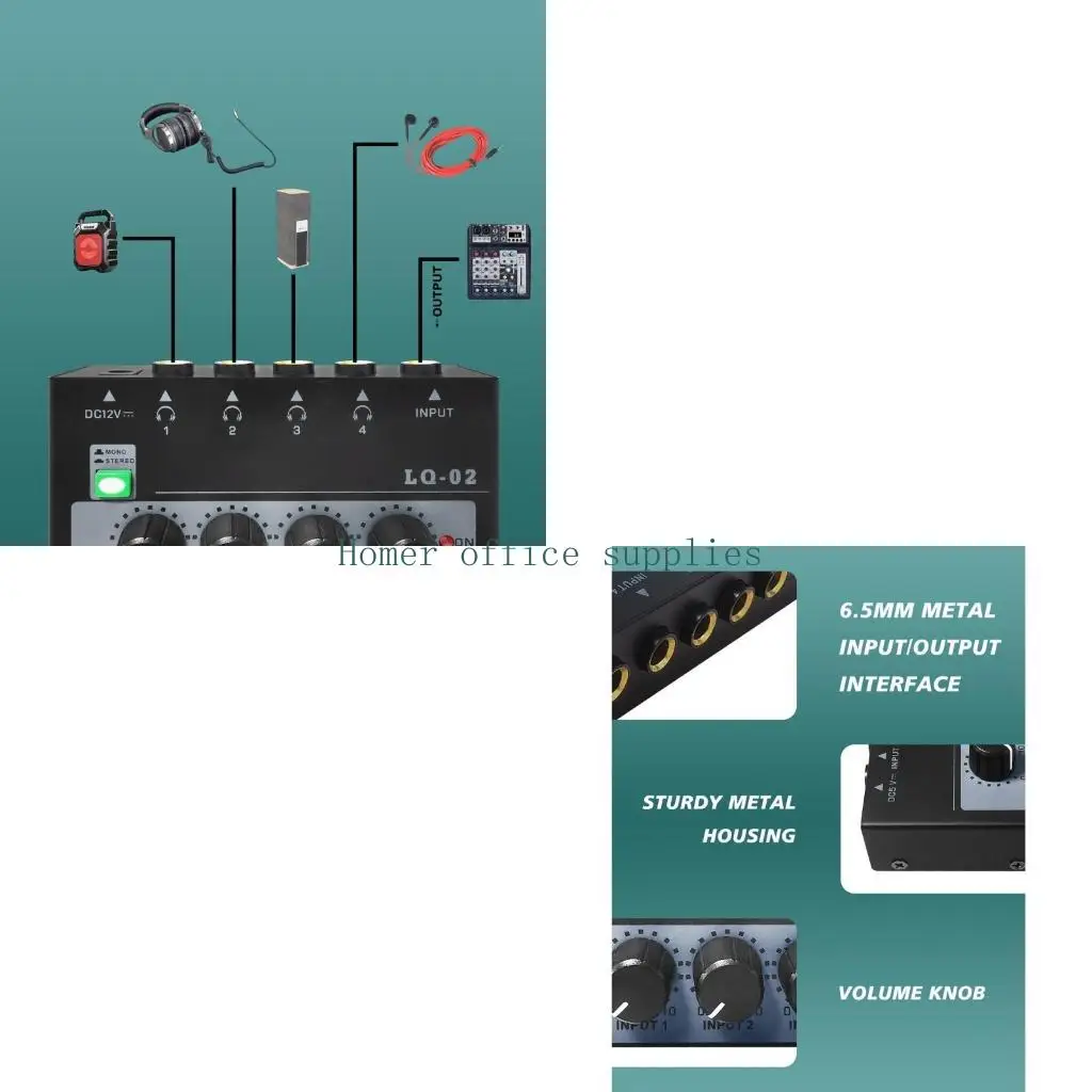 K43B 4 Channel Mixe… - image