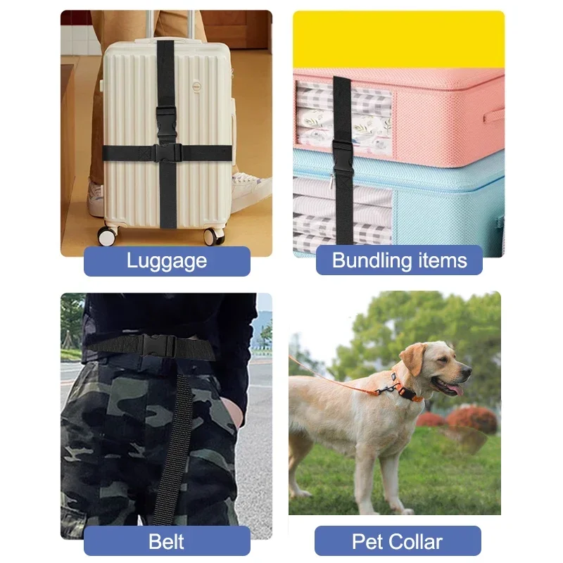 2~50pcs Adjustable Belt Buckles 15/20/25/32/38/50mm Plastic Dual Side Release Buckles Backpack Belt Bag Parts Strap Webbing 3
