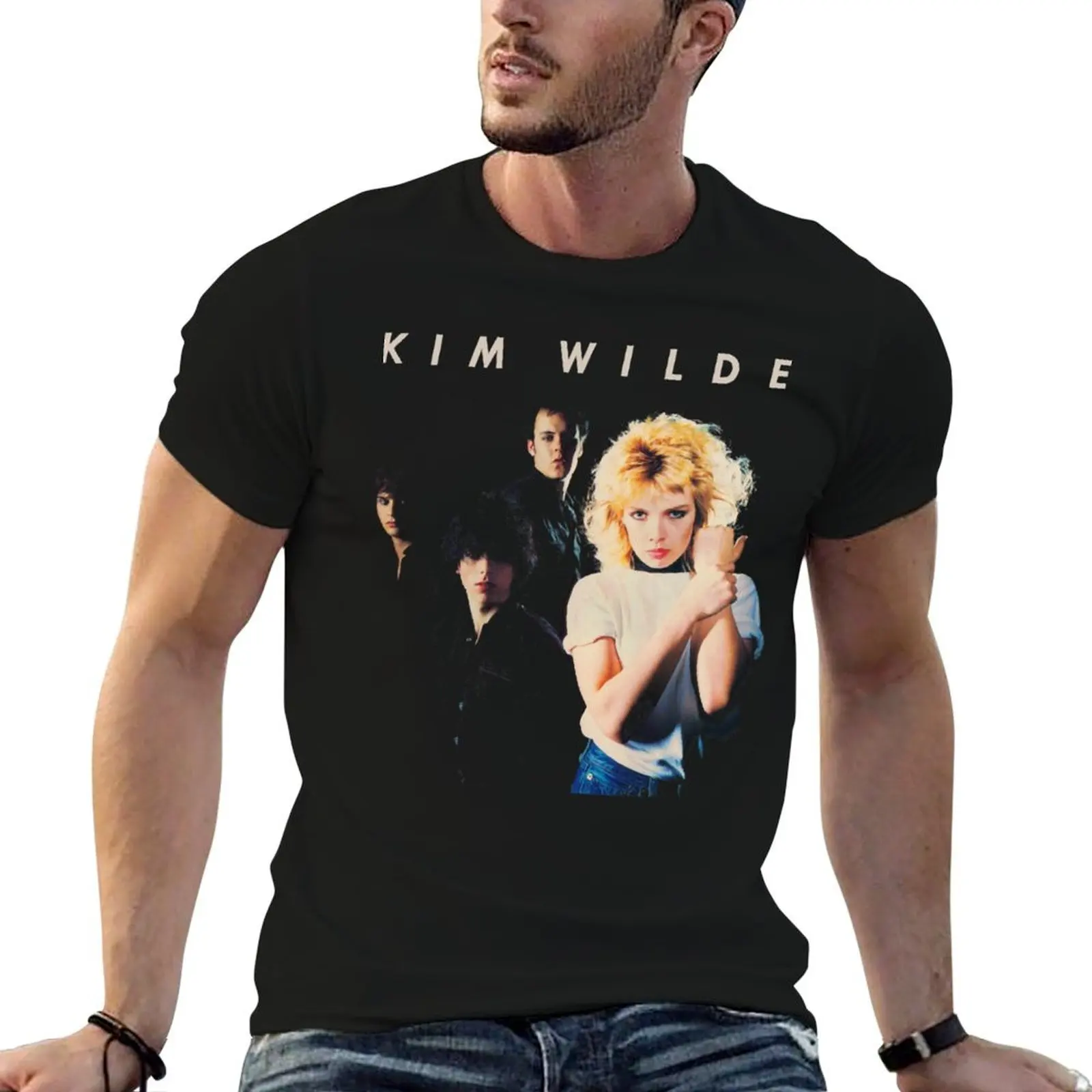 

Kim Wilde also For Fans T-Shirt anime tshirt anime t shirts for man man t shirts cotton T-Shirt