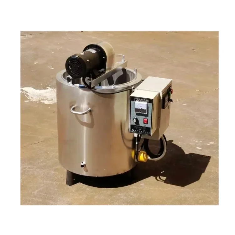 

100L 200L 500L Electric Heating Gelatin Melting tank Sugar Wax Melting tank Sauce Mixer Machine Candle Wax Melting tank