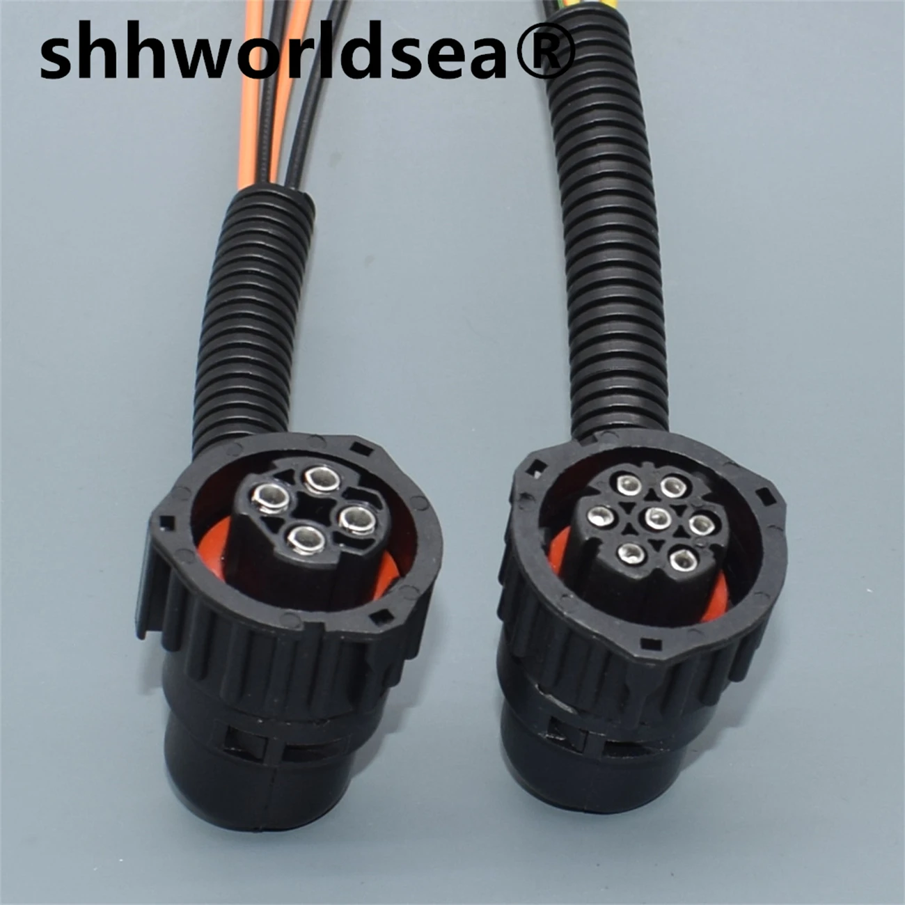 

shhworldsea 4pin or 7pin speed sensor plug Auto connector With Sheath 1-967402-1 1-967325-1 1-967402-3 967650-1