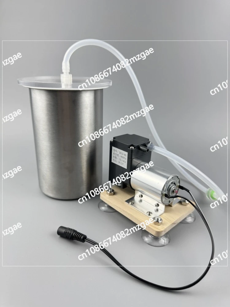 Electric Stainless Steel Vacuum Degassing Chamber - All-in-One Bubble Removal Pot with Clear Lid for Resin & Silicone