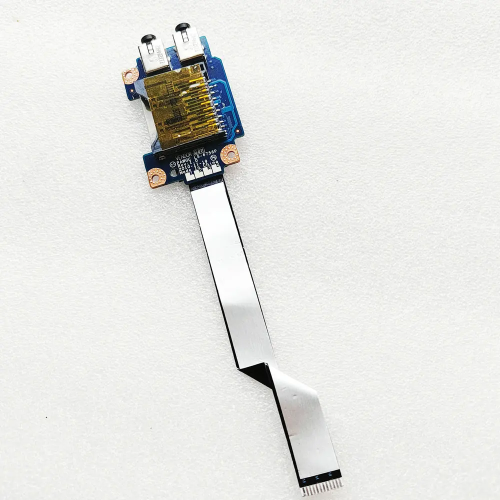 LS-6756P For Lenovo G570 G575 AUdio Sound Board Card Reader board PAWGC LS-6756P
