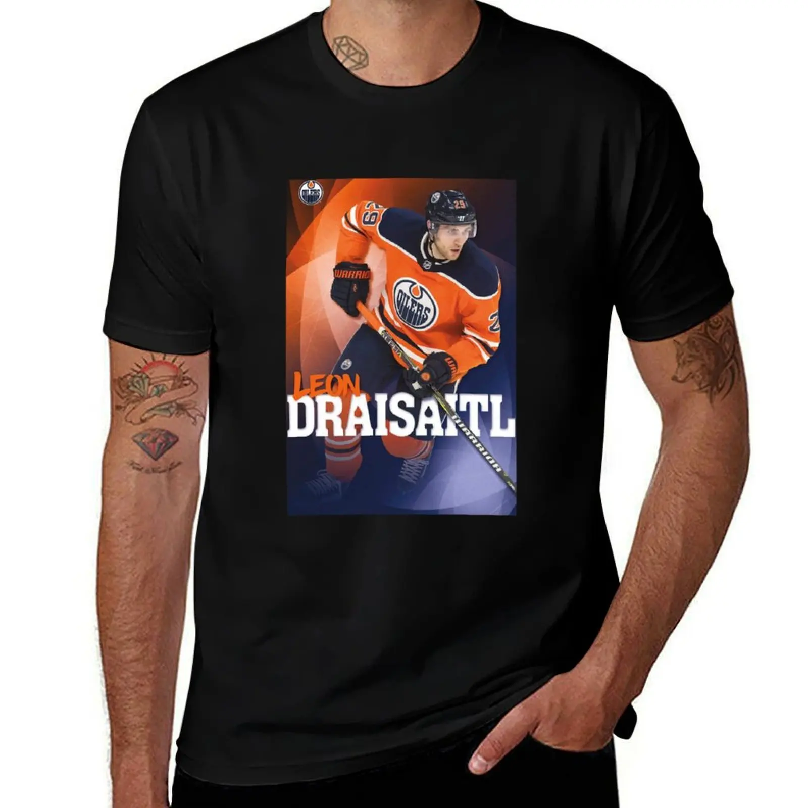 

Leon Draisaitl T-Shirt man t shirt vintage anime shirt man clothes t shirt men