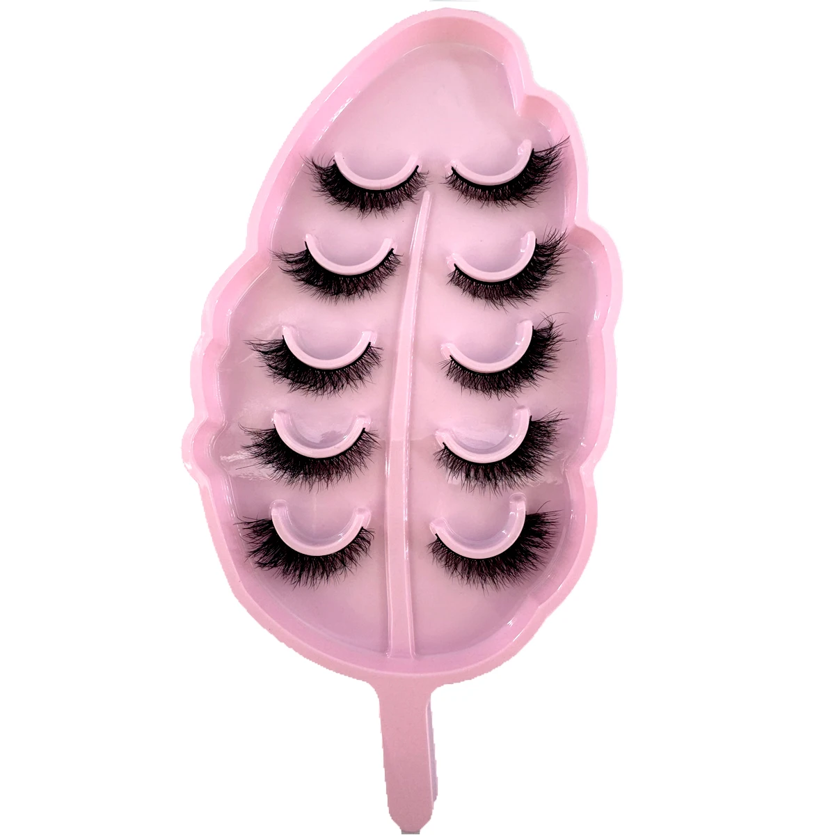 5 Paar Nerzwimpern, falsche Wimpern, natürlich/dick, lange Wimpern, weich, flauschig, dünn, 3D-Wimpern, Wimpernverlängerung, Make-up-Tools – Detail 14