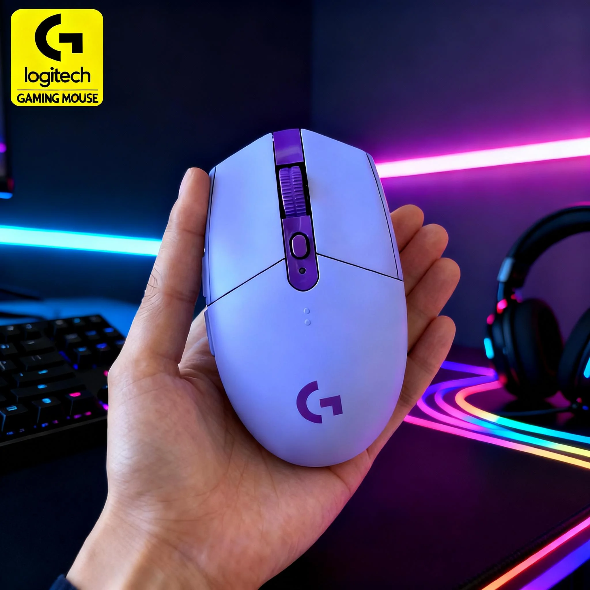 

[Hot Selling Item] Logitech G305 Wireless Mouse, 1ms response time, HERO sensor, 250-hour battery life, only 99 grams.