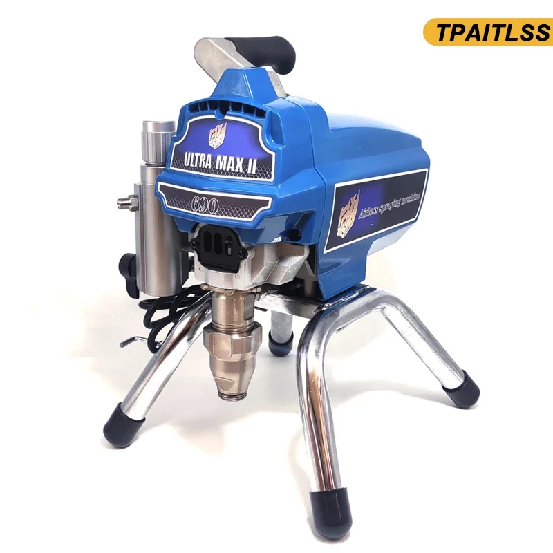 110v 3200psi 3L/min 690 Hvlp Electric Airless Paint Sprayer Machine for House Decoration