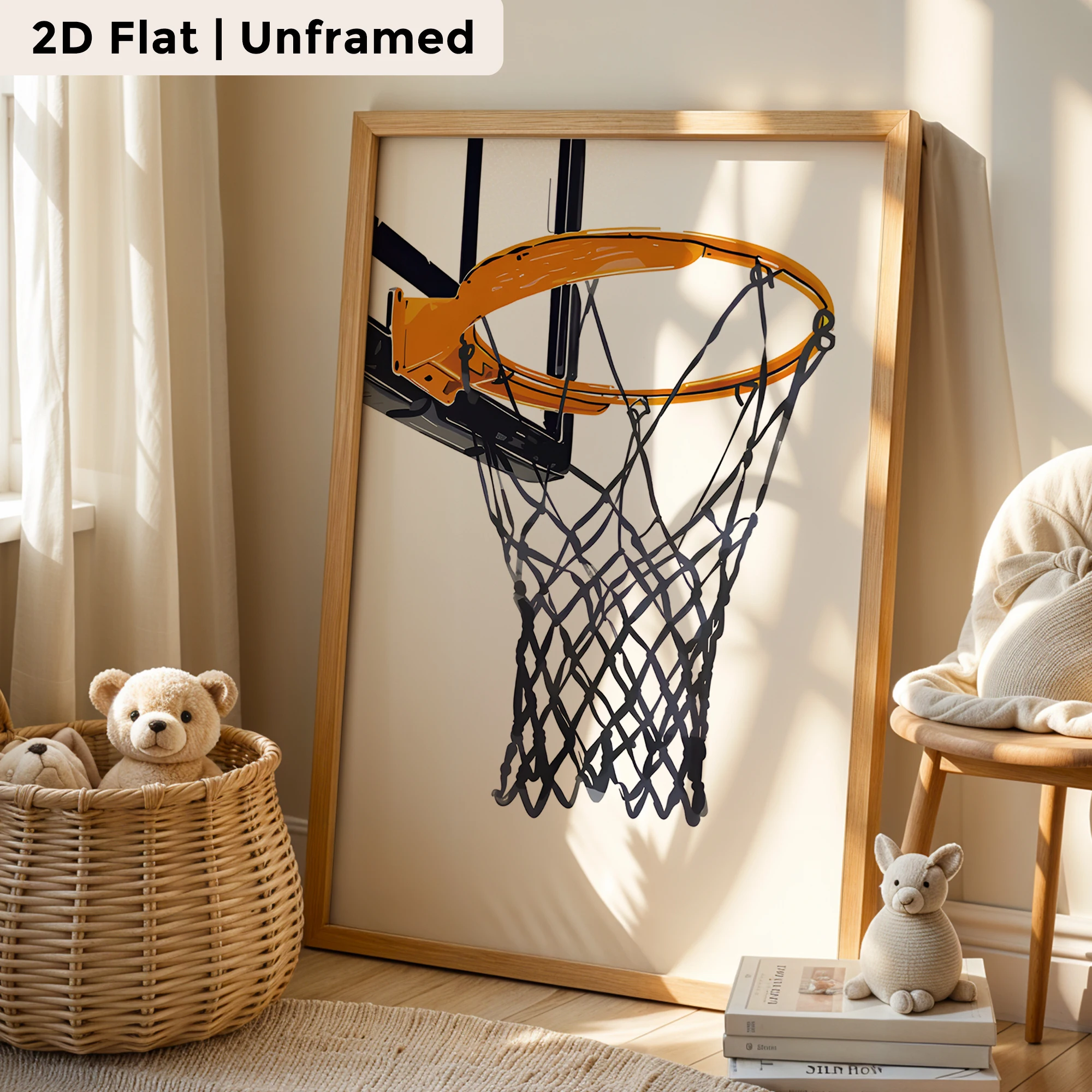 3pcs Modern,Cartoon Basketball Sport Wall Art Print Canvas Painting Poster Picture For Living Room,Bedroom Home Decor