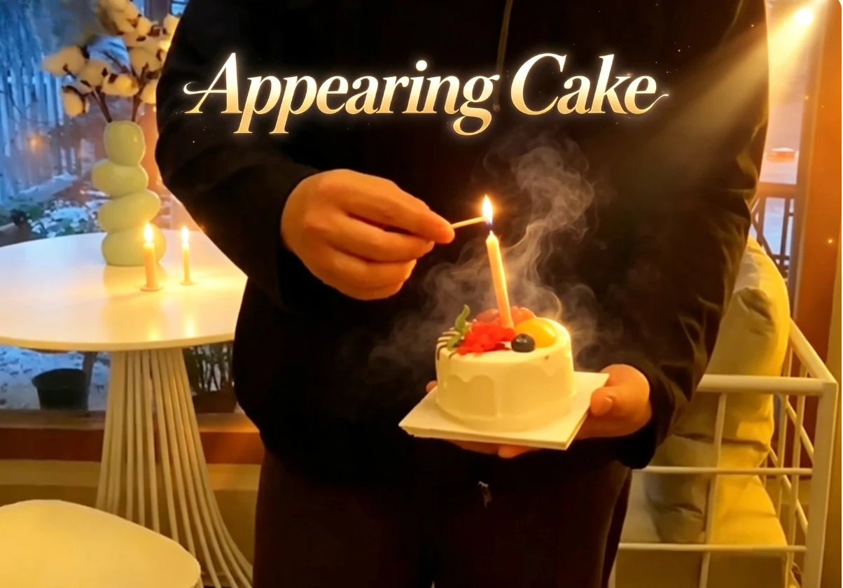 jcマジックプロダクションによるケーキマジックトリック、イリュージョンステージマジックプロップ、誕生日パーティー用ギミック、マジシャン向けマジックギフト、コメディ