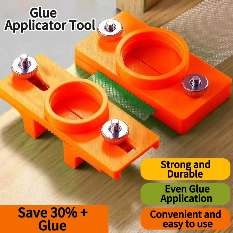 1/2/3/4pcs Adjustable Woodworking Edge Banding Glue Applicator Tool 10/22mm For DIY Craft Home Improvement Hand Tools
