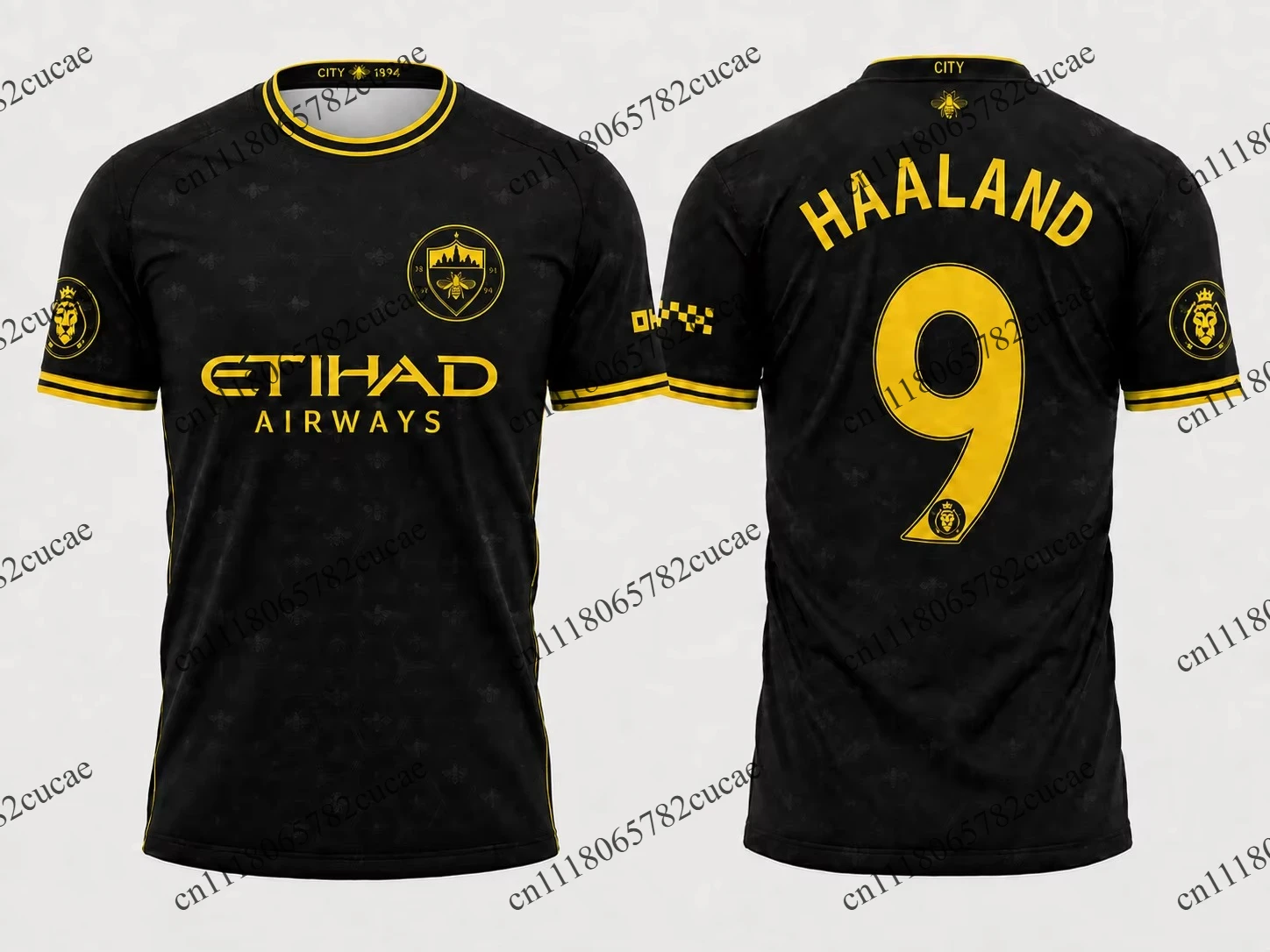 2026 Summer Haaland No.9 Manchester City Football Man Women Sport Comfort T-Shirt Sport Tee 3D Fashion Sports Tops Parent-child