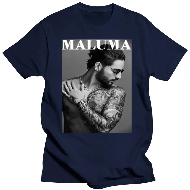 Maluma T Shirt, Maluma Tshirt, Clothing Us Size S-2Xl High Quality Tee Shirt