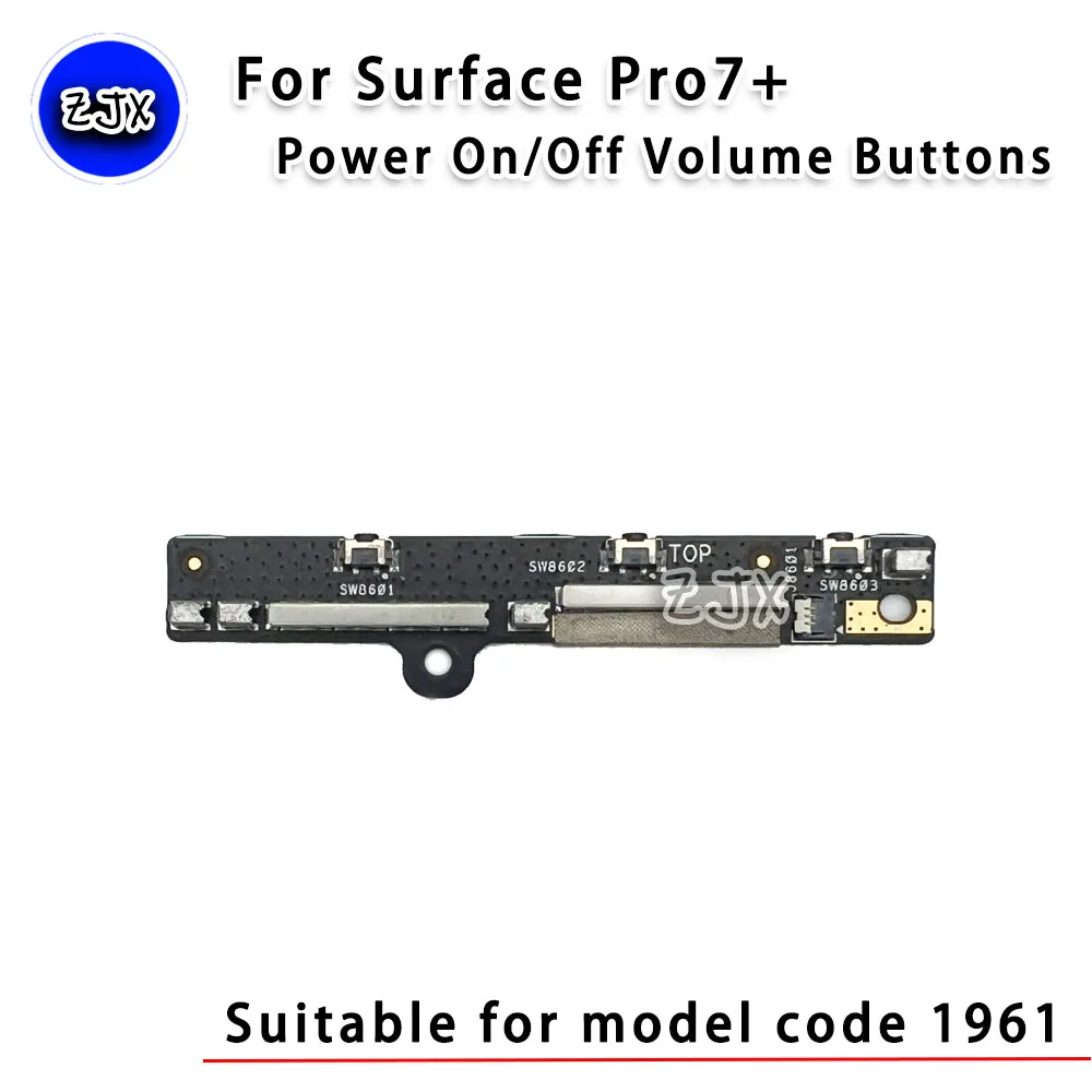 1pcs For Surface Pro7+ Power On/OFF Volume Buttons small board 1961 pro7plus original