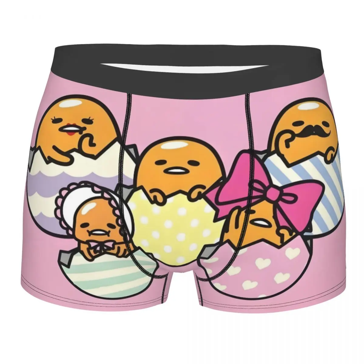 

Custom Fashion Cartoon Gudetama Anime Boxers Shorts Panties Male Underpants Comfortable Briefs Underwear