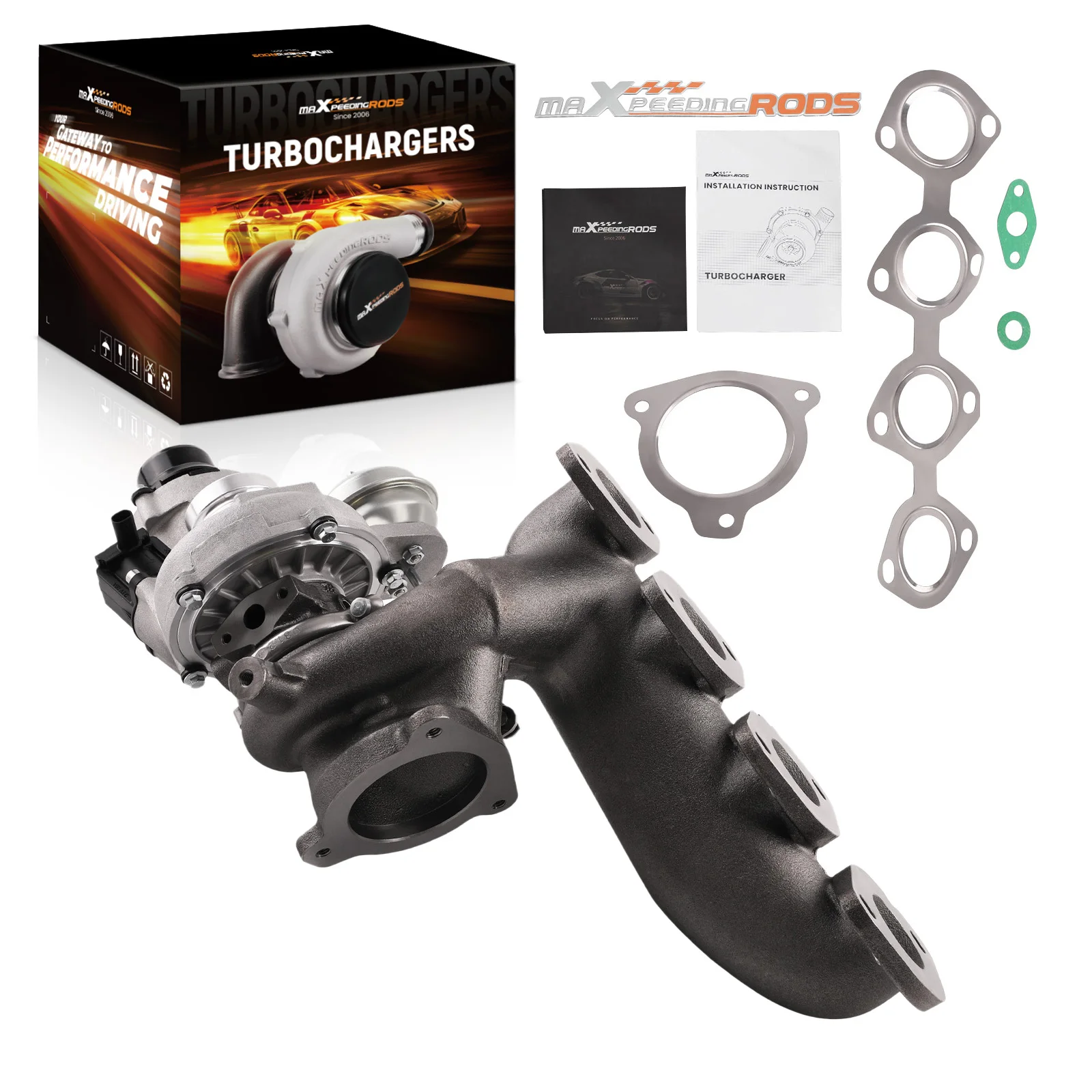 

Turbo Turbocharger for Mercedes 1.8L L4 C250 E250 SLK250 2011-2016 A2710903680 1109210252 1025110922 1109210219 14411HG00M