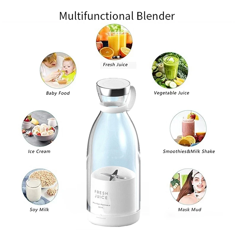 Portable Blender Juicer Machine Soy Milk Maker Personal Juicer Machine Fruit Cup Portable Blender Mixer Juice Maker Machine