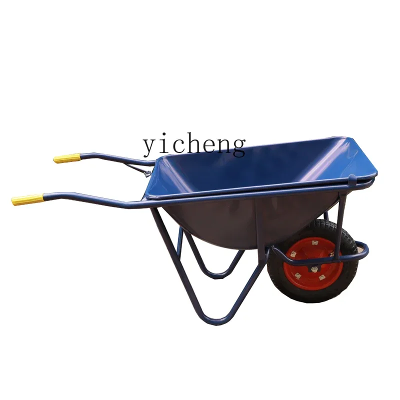 

ZF Agricultural trolley Single wheel Double wheel Construction site bucket Chicken bus Gardening Garbage Feed