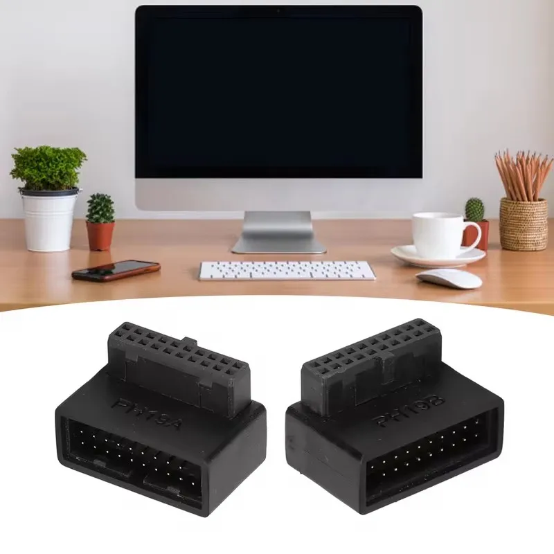1/2/3/4pcs Multipurpose USB 3.0 19 20 Pin Male to Female Extension for PC Replacement