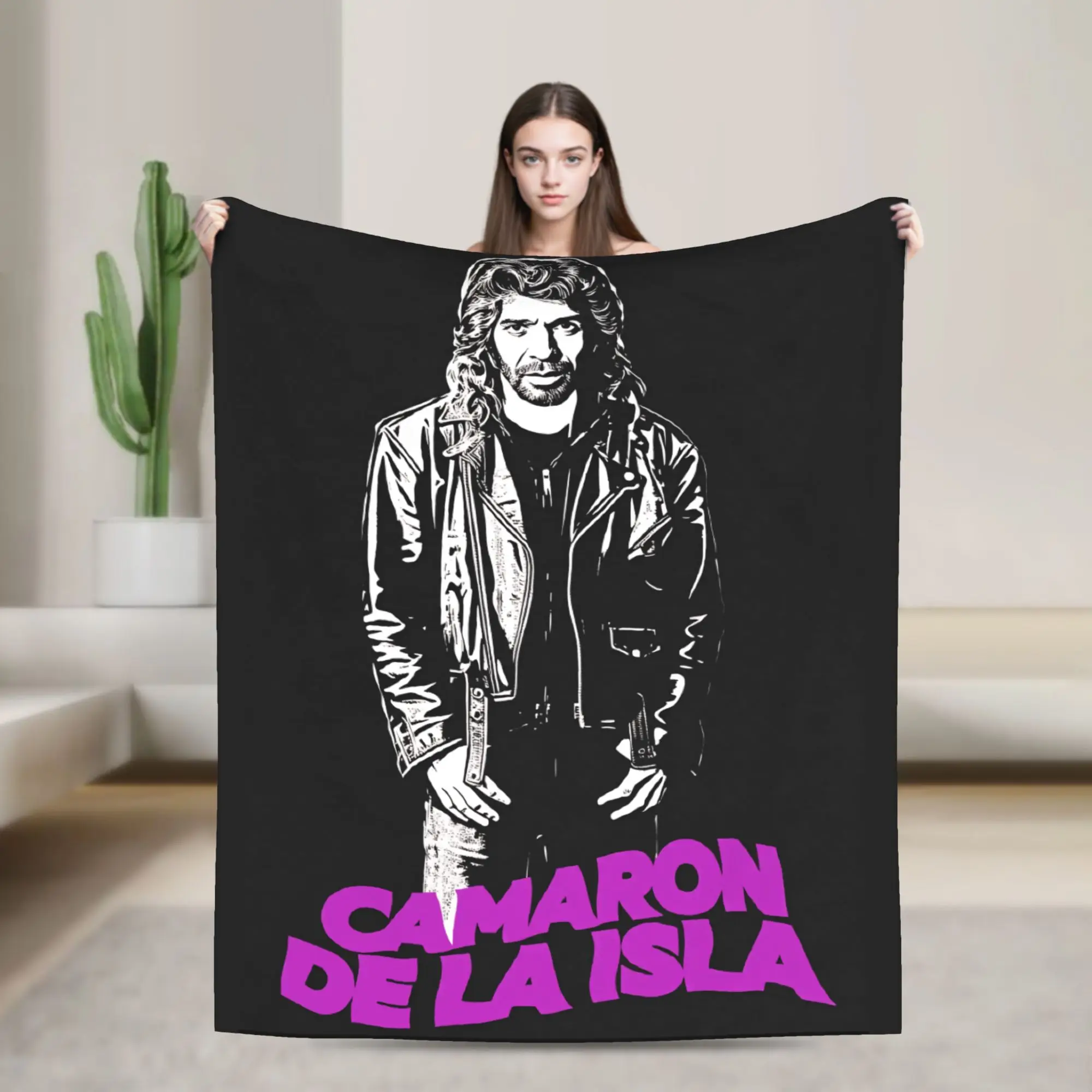

Camarons De La Isla фланелевое одеяло для певицы фламенко, зимнее теплое мягкое одеяло для девочек и мальчиков, домашний декор, покрывало, диван-кровать