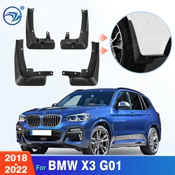 For BMW X3 G01 2018 2019 2020 2021 2022 Fender Mudflaps Splash Guards Mudguards Mud Flaps car Accessories