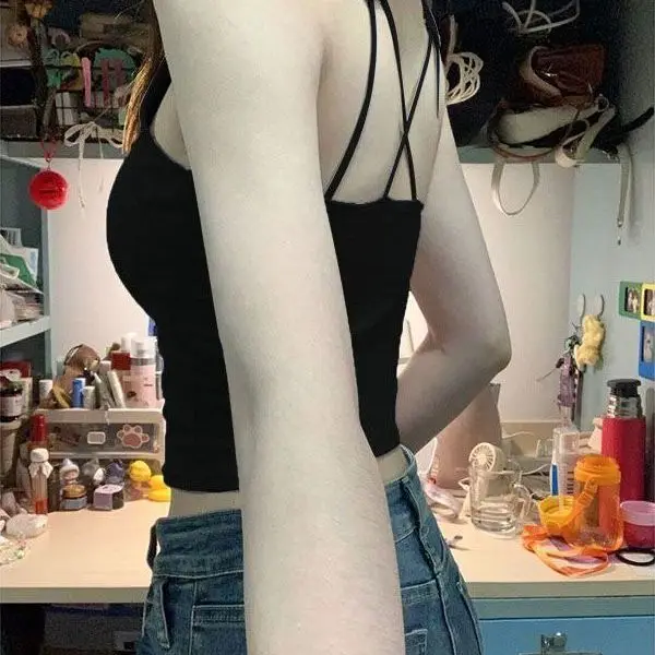 

Майки, женские майки в стиле ретро, укороченная майка с вырезом в форме сердца тысячелетия и кружевной отделкой с цветочным принтом, без рукавов, для летних каникул