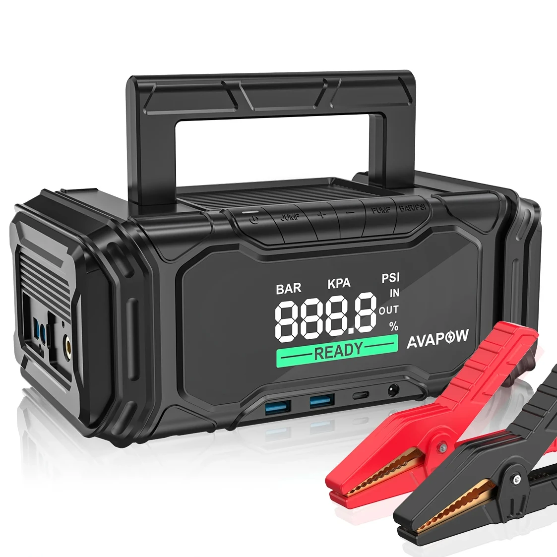 4 In 1 Jump Starter…