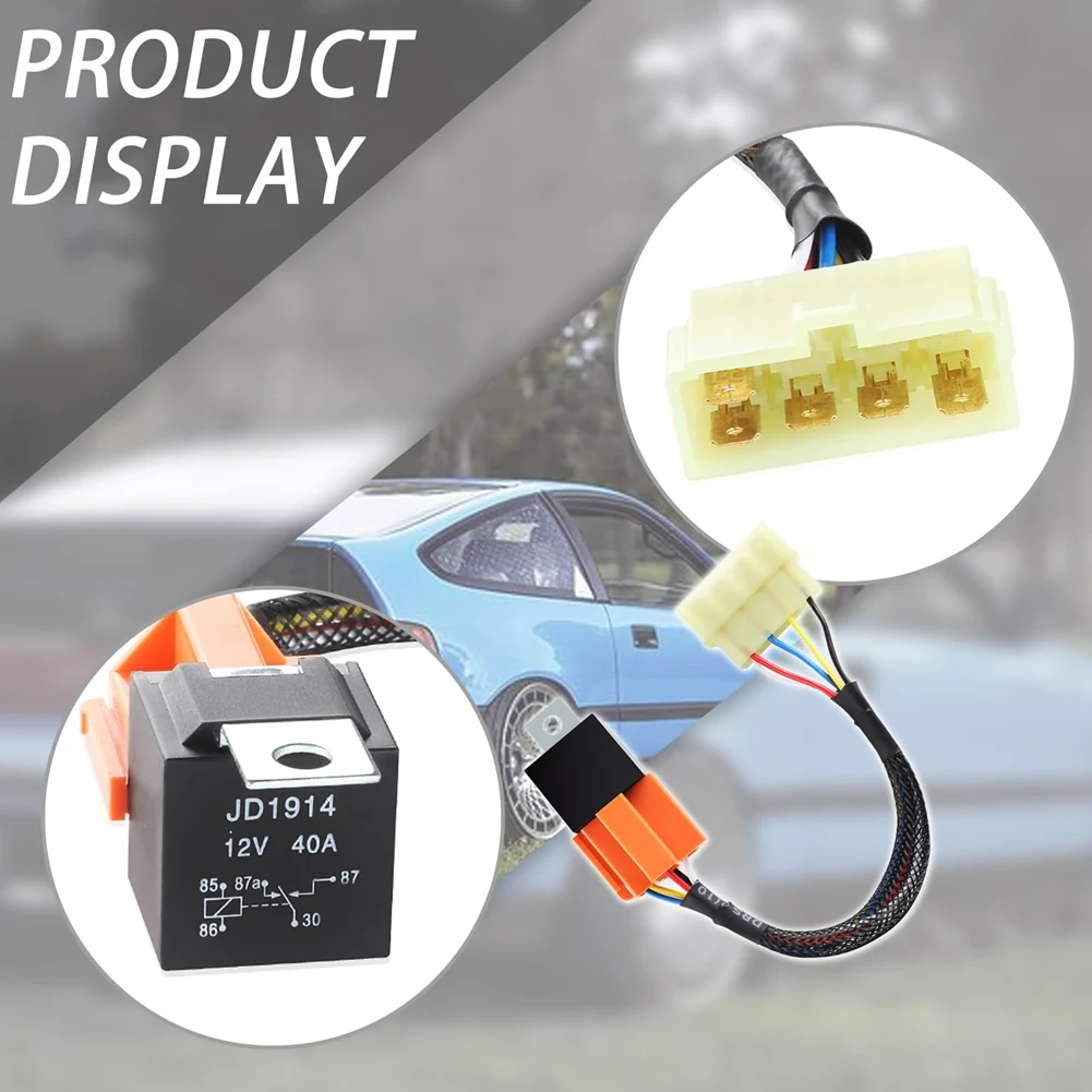 AB16-39400-SH3-003 Nuevo kit de conversión de relé principal para Honda 88-91 Civic/CRX 86-93 Integra 86-90 Legend