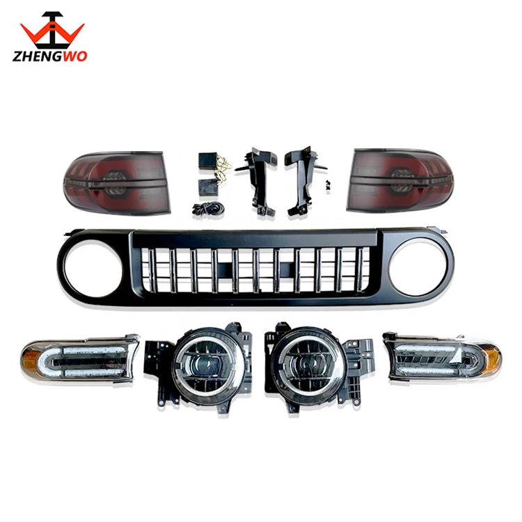 

Hot Selling For Auto Accessories Headlight With Front Bumper Kit For FJ Cruiser 2020