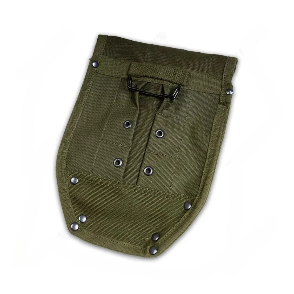 Standard M1945 Folding Shovel Pouch Replica Made of Thick Canvas Plus Sturdy Webbing Original Structure Firm Fixation
