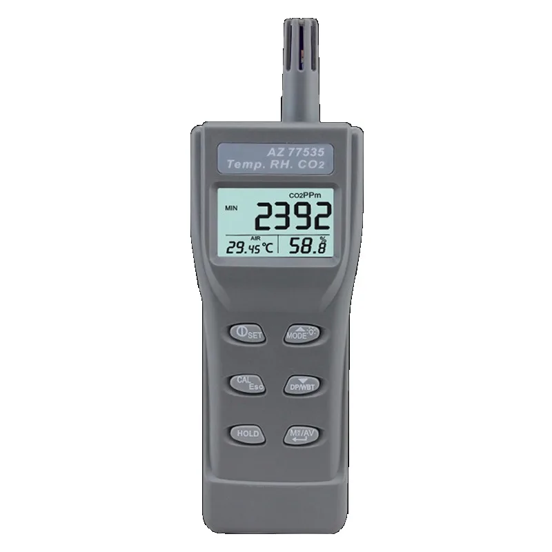 FOR Carbon Dioxide Detector CO2 Concentration Carbon Dioxide Alarm AZ77535 Aquaculture Gas Detector