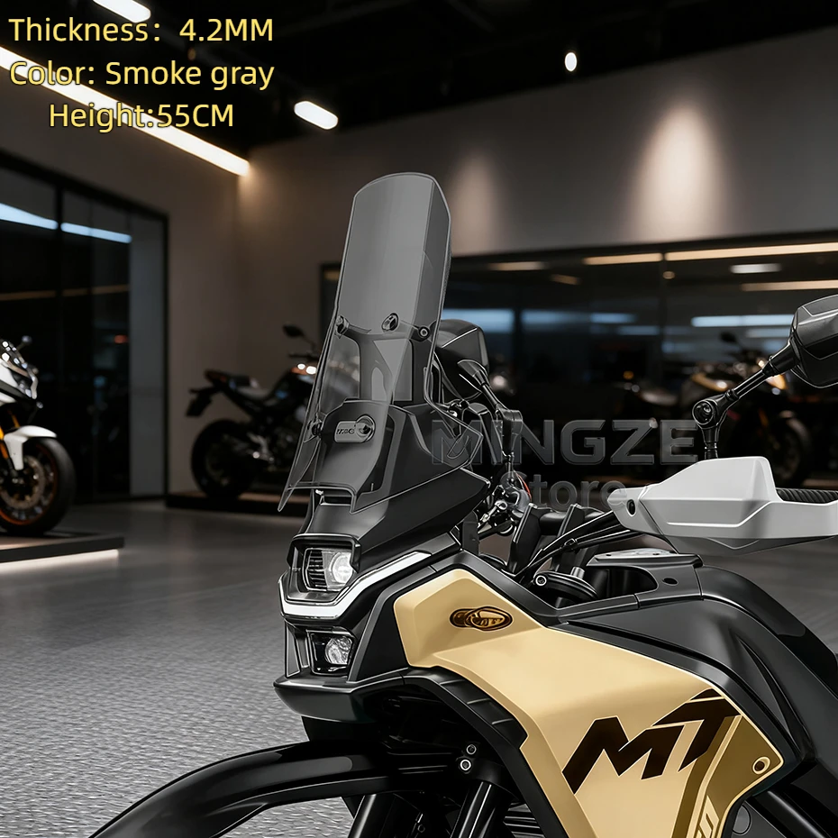 Voor CFMOTO CF450MT MT450 Voorruit Voorruit Voorruit 450MT Verhoogde Voorruit voor cf moto 450MT Accessoires