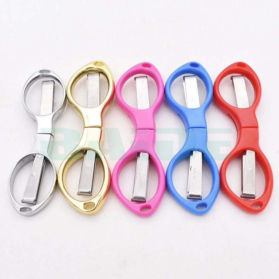 رائجة البيع مقص قابل للطي المحمولة مقص صغير قابل للطي مقص السفر ، مقص الصلب للمنزل أو لتقوم بها بنفسك 100 قطعة/الوحدة