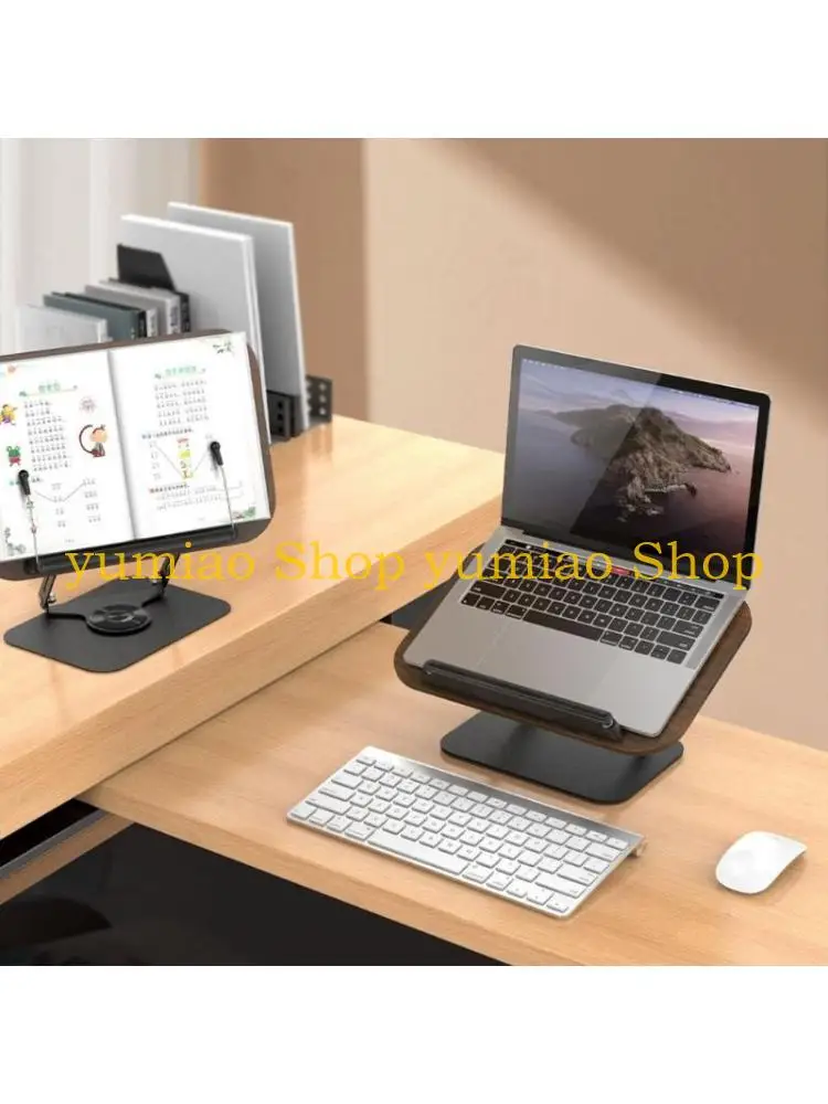 587B Portable Laptop Computer Stand Risers with Flexible Viewing Space Saving Foldable Frame for Tablets and Notebook