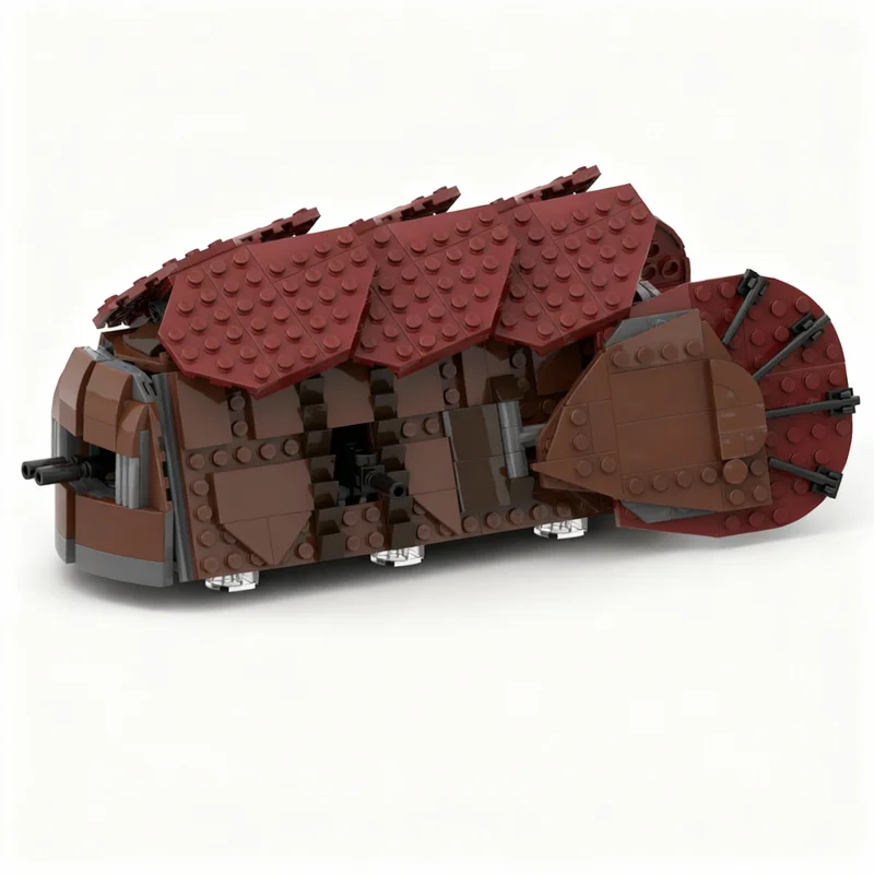 

526 деталей MOC R 15c Skarada Command Tank Star Battle: Конструктор, модель танка, строительные блоки, игрушка для сборки, рождественский подарок, креативная идея, DIY-набор из кирпичиков