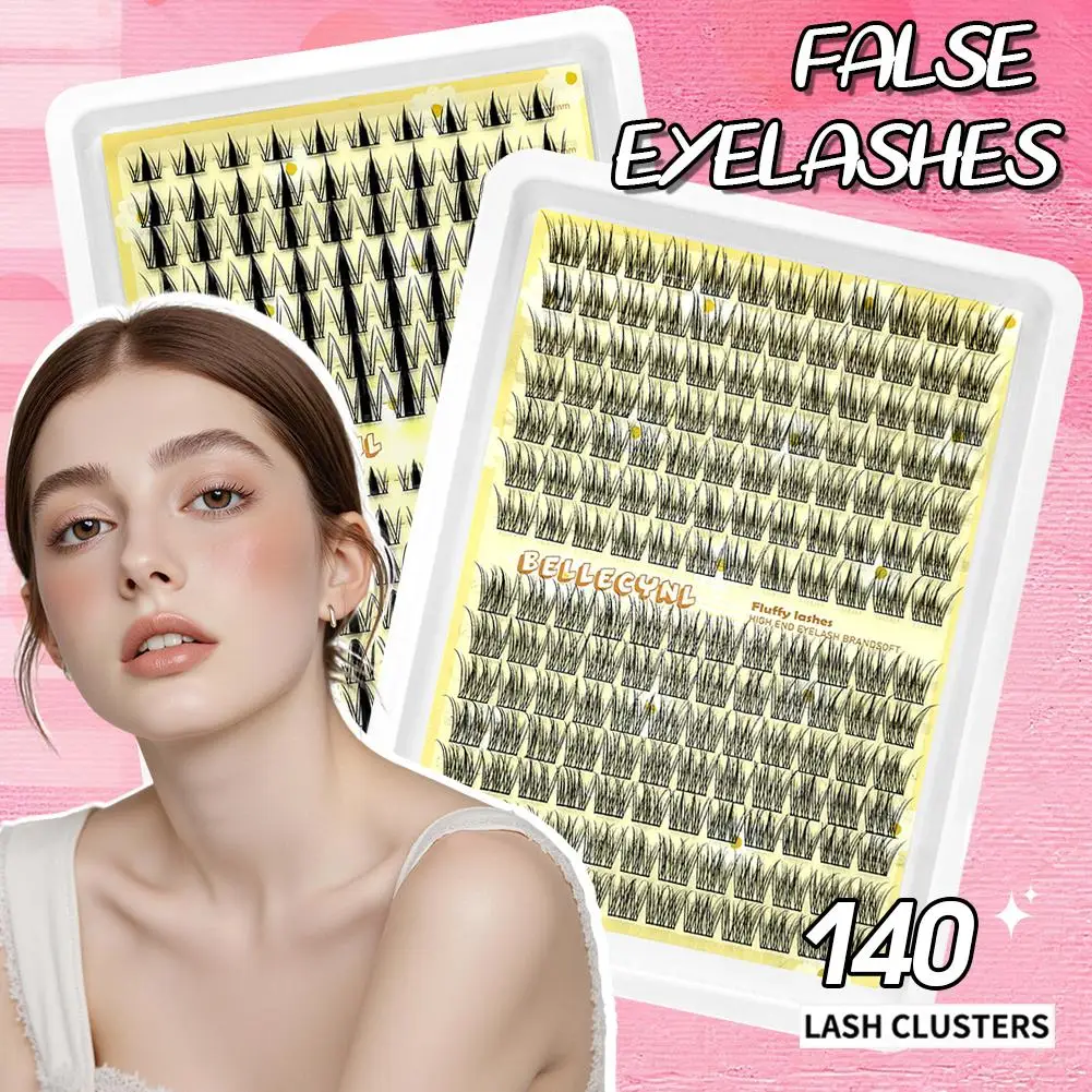 자연스러운 세그먼트 속눈썹을 위한 DIY 피쉬테일 속눈썹 접착제 - 강력한 고정력의 투명 속눈썹 접착제, 빠른 건조 인조 속눈썹 연장 X2I7