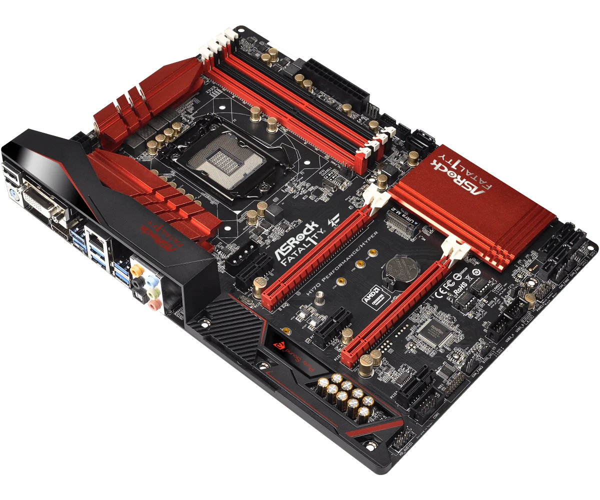 Imagem -03 - Placa-mãe Extrema Intel H170 Lga 1151 Ddr4 64g I77700 I56500 I3-6100 Cpu Atx Ultra M.2 Extreme Asrock-h170