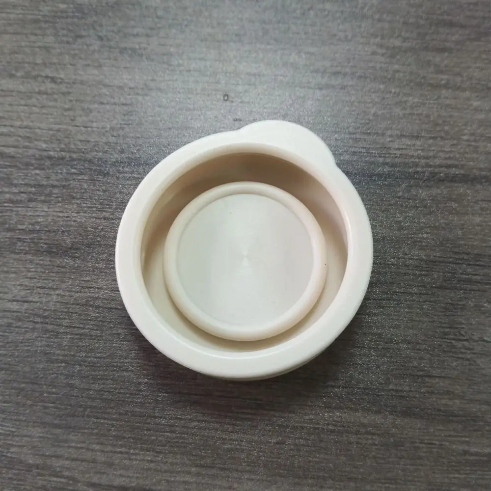 2Pcs Vacuum Sealed Silicone Replacement Caps Easy To Clean Reusable Silicone Bottle Stopper Round Long-Lasting Bottle Lids