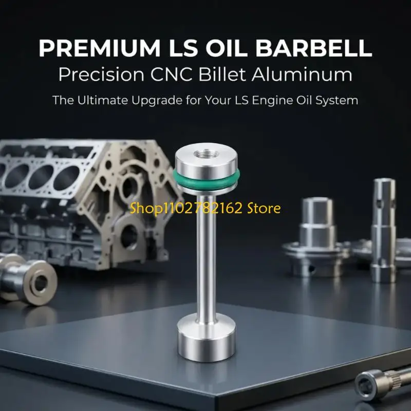 547B High Grade Oil Channel Cap For Display Engine 61Mm Aluminum Build