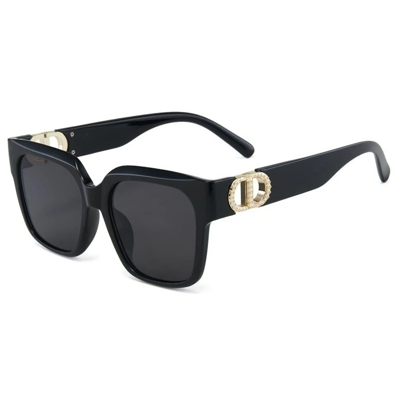 

Fashionable and Versatile Sunglasses, European and American Brand Sunglasses Frame Street Photography Glasses for Women