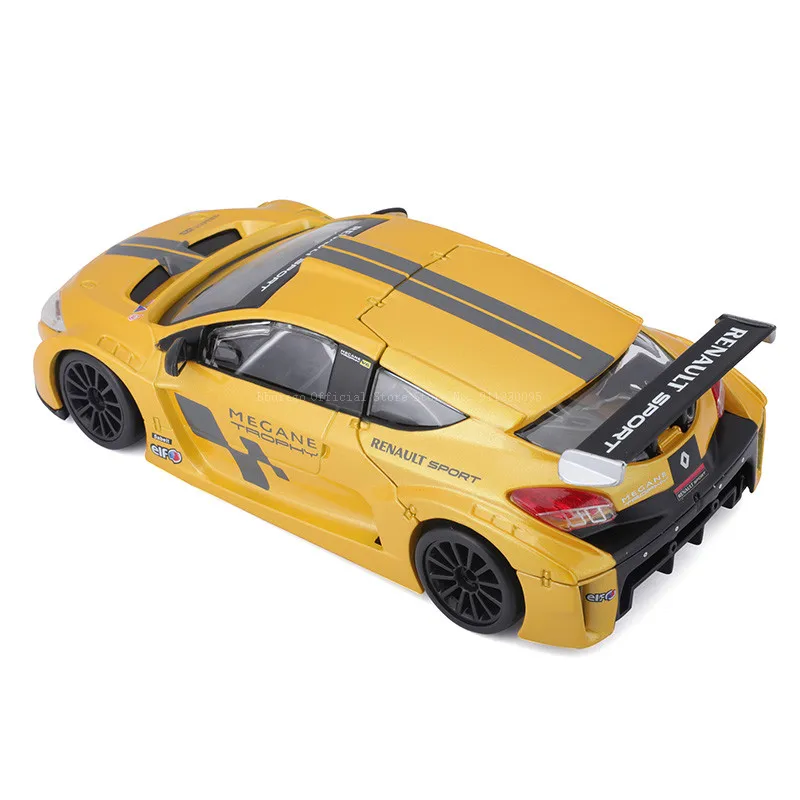 Bburago 1:24 Scale Renault Megane Trophy alloy racing car Alloy Luxury Vehicle Diecast Cars Model Toy Collection Gift