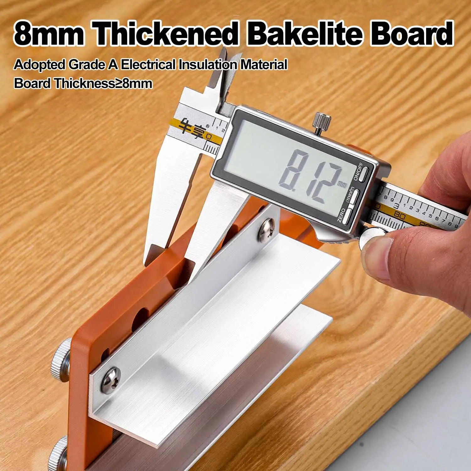 Hout Router Steken Locator Nauwkeurige Ingelaste Basis Steken Machine Beugel Handheld Rand Trimmer Frezen Curve Snijgereedschap