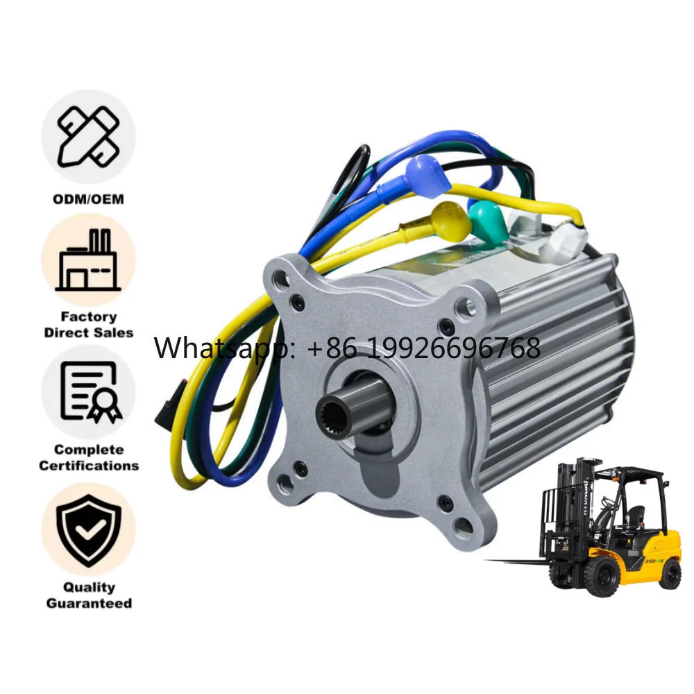 

Wholesale High Power 6000RPM 5000W Permanent Magnet Brushless DC Motor with Explosion-proof for Seated Electric Forklift