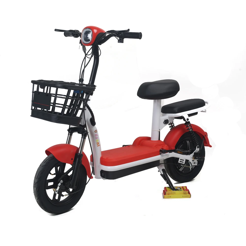 성인을 위한 전기 도시 자전거를 통해 도매 인기 있는 350W 48V 자전거 전기 스쿠터 자전거 14 인치 단계