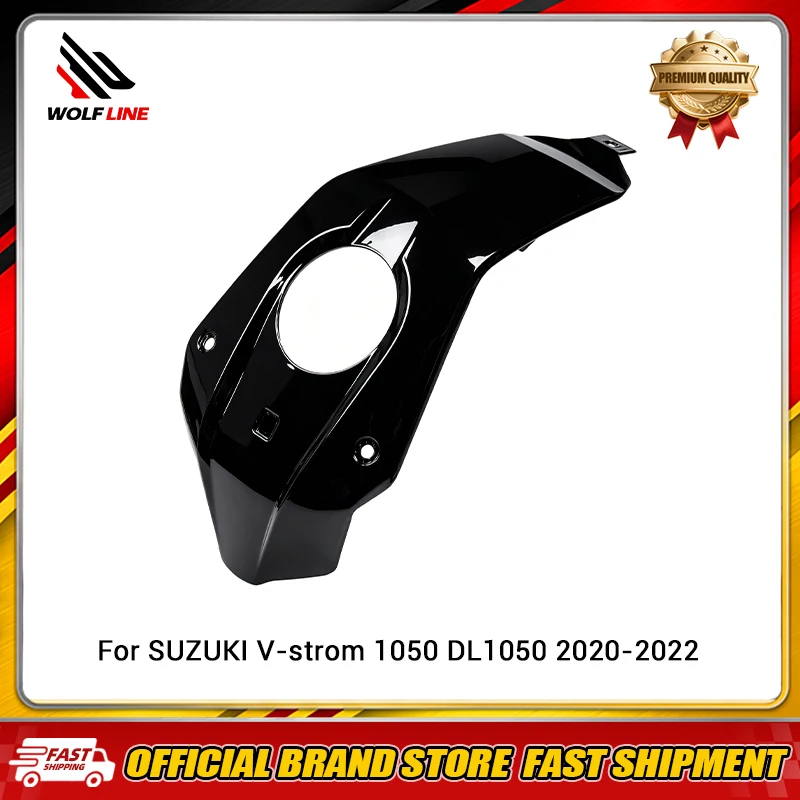 WOLFLINE Fuel Gas Tank Cover Guard Fairing For SUZUKI V-strom 1050 DL1050 2020-2022 Motorcycle Fuel Tank Cowl Protection