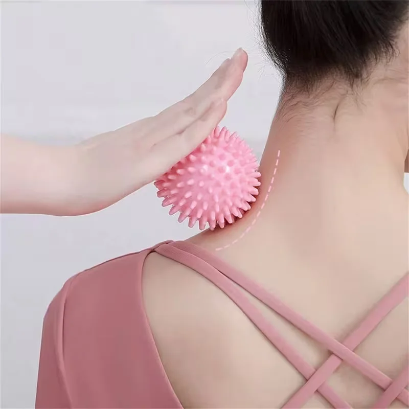 1 Solid Fascial and Acupressure Ball, Suitable for the Back/Neck/Shoulders/Legs/Feet