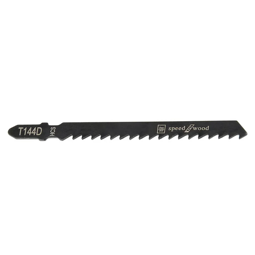 10Pcs 100mm HCS Jig Saw Blades T144D For High Speed Wood Cutting Tools High Carbon Steel Jigsaw Blades