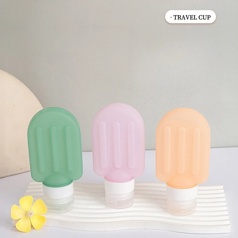 60/90 مللي مجموعة زجاجات السفر زجاجات إعادة الملء لينة كريم غسول الشامبو ضغط أنبوب فارغة حاويات مستحضرات التجميل أدوات العناية بالبشرة #6