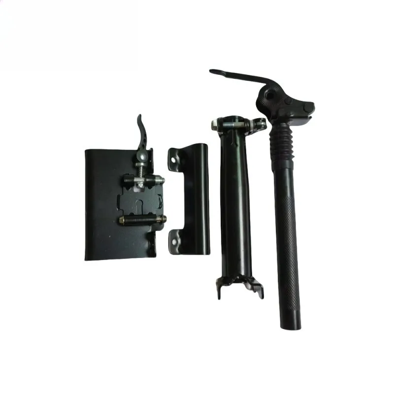 

Electric scooter accessories are equipped with seat shock absorber rods, a full set of snap-in quick-release seat rods