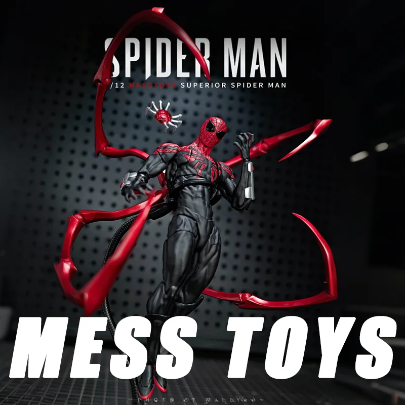 AUF LAGER Messtoys Superior Spiderman Actionfigur Mess Toys Spider-Man Actionfigur Ct Toys Figurine Kinderspielzeug Geschenk