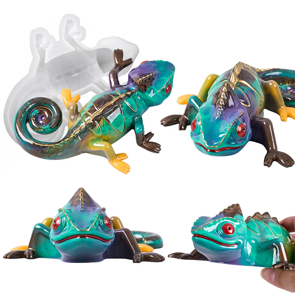 Z-oneMart Moule Silicone 3D Grenouille Mignonne – Idéal Résine Époxy, Savon, Bougie, Chocolat, Cadeau Créatif